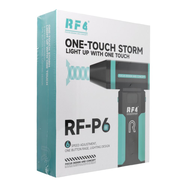 Mini ventilátor RF4 RF-P6, černý