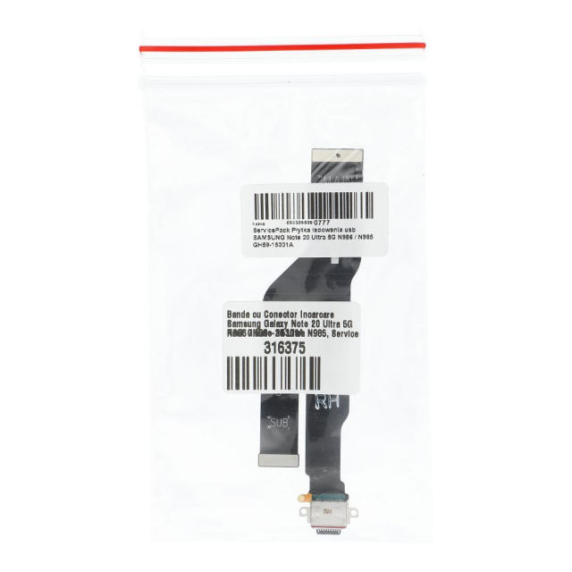 Nabíjecí deska ServicePack pro SAMSUNG Note 20 Ultra 5G N986 / N985 GH59-15301A