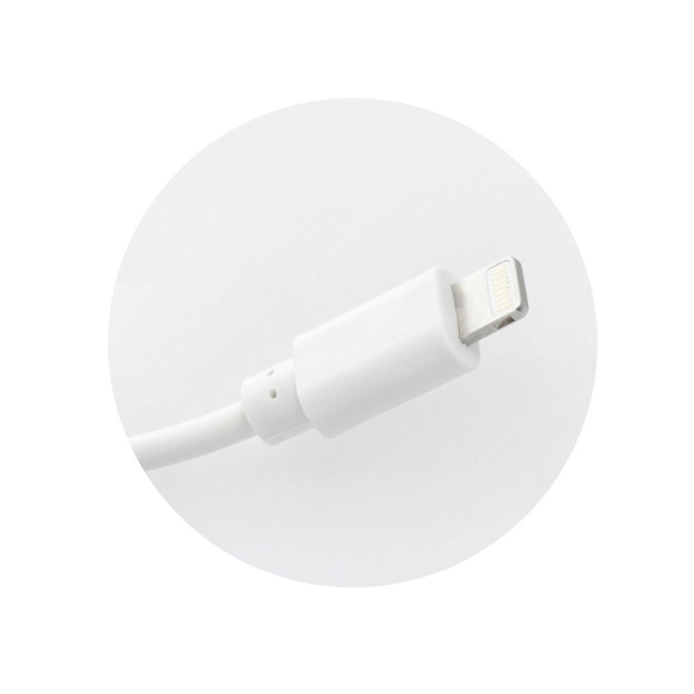 Nabíječka na telefon Blue Star USB-A 1 A 5 W + kabel USB-A na Lightning TFK-TC-1100B, bílá