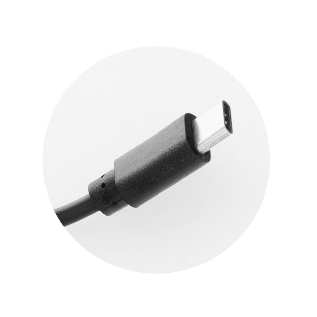 Nabíječka na telefon Blue Star USB-A 2 A 10 W + kabel USB-A na USB-C TFK-TC-1100B, černá