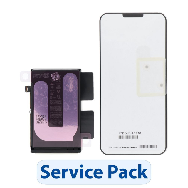 Náhradní baterie ServicePack pro Apple iPhone 16 (661-44796)