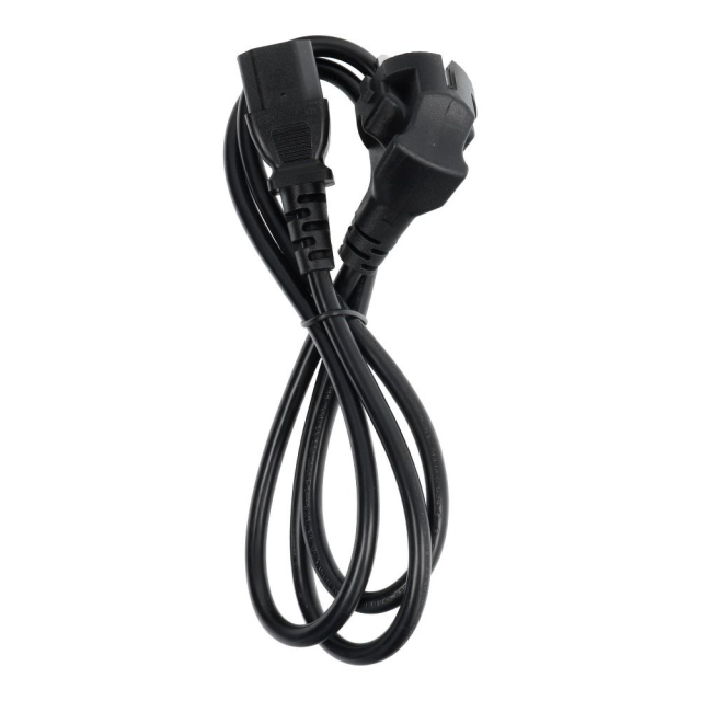 Napájecí kabel pro počítač PC / tiskárnu / monitor 230 V, 16 A, 1,2 m, černý