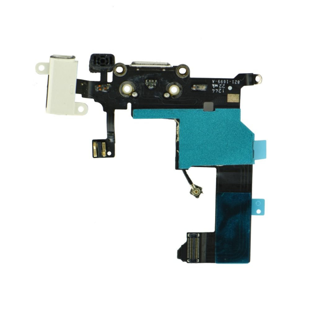 Ohebný kabel s konektorem Dock pro iPhone 5, bílý