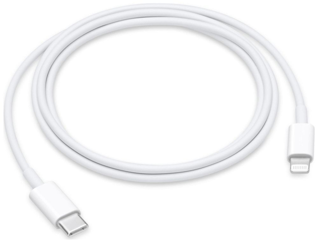 Originální kabel Apple typu C na Lightning MW2R3ZM/A A2441, 2 m, bílý, v blistru