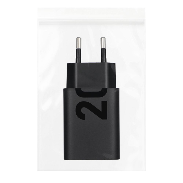 Originální nabíječka MOTOROLA USB A 20 W MC202L, černá, hromadné balení
