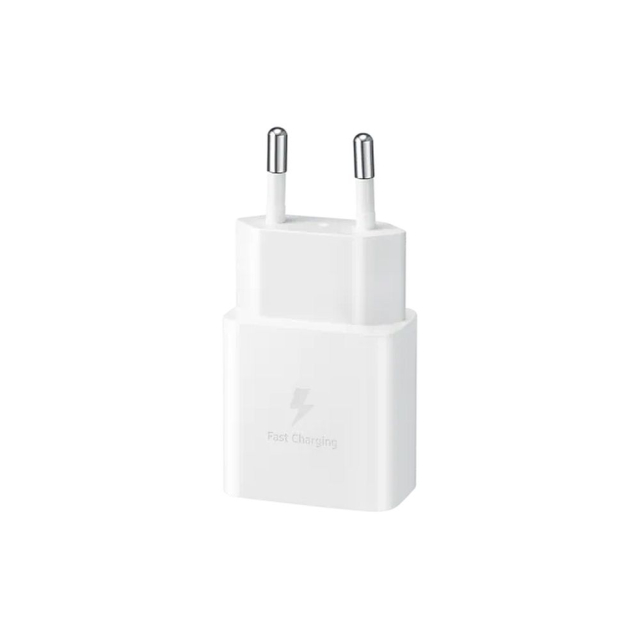 Originální nabíječka SAMSUNG typu C PD 3A 15 W EP-T1510NWEGEU, bílá, v blistru