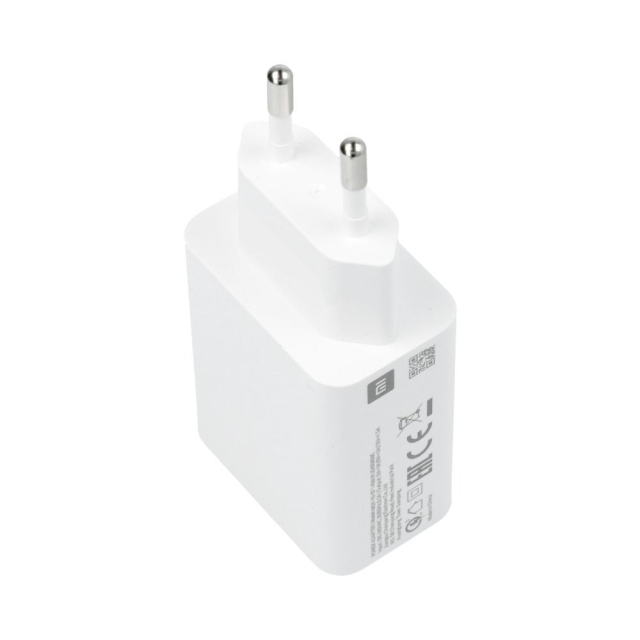 Originální nabíječka XIAOMI USB-A QC3.0 3 A 33 W MDY-11-EZ, bílá, volně balená