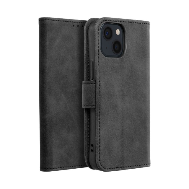 Otočné pouzdro pro iPhone 13 MINI Tender Book, černé