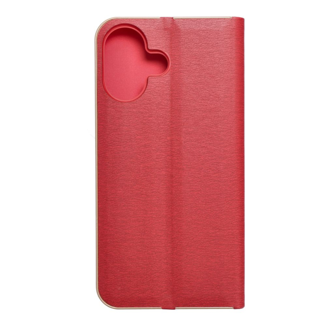 Otočné pouzdro pro iPhone 17 Luna Book, zlatá a červená