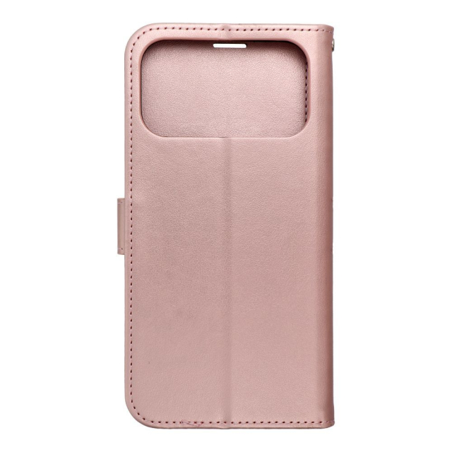 Otočné pouzdro pro iPhone 17 PRO MAX / 18 PRO MAX Mezzo Book, mandala, růžové zlato