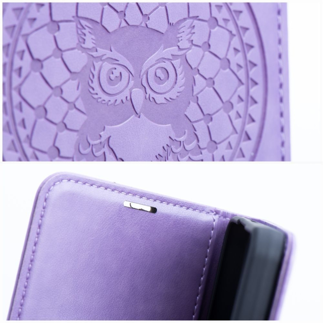 Otočné pouzdro pro Samsung A54 5G Mezzo Book, barva „dreamcatcher violet“