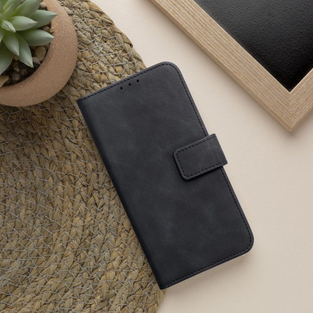Otočné pouzdro pro Samsung A56 5G Tender Book, černé