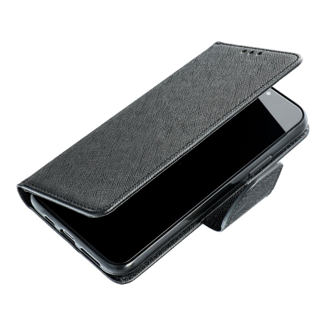 Otočné pouzdro pro Samsung S25 Fancy Book PLUS, černé