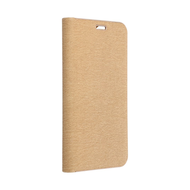 Otočné pouzdro pro Samsung S25 FE Luna Book Gold, zlaté