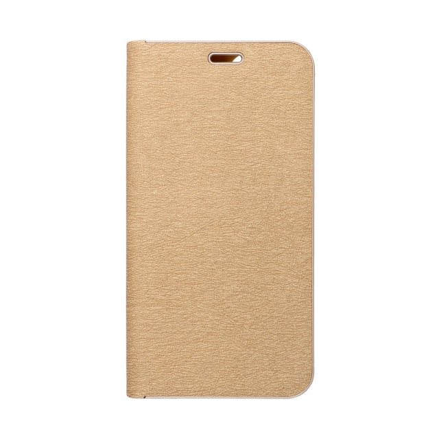 Otočné pouzdro pro Samsung S25 Luna Book Gold, zlaté