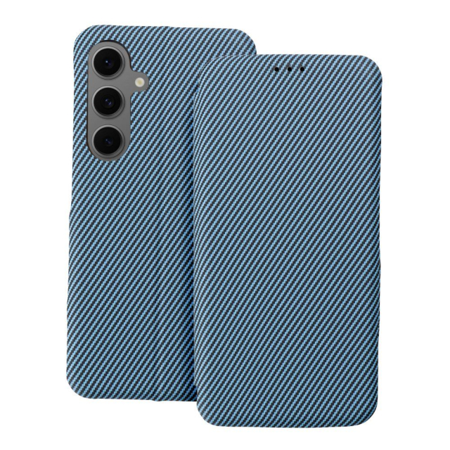 Otočné pouzdro pro Samsung S25 PLUS Folio Side Magnet, modré