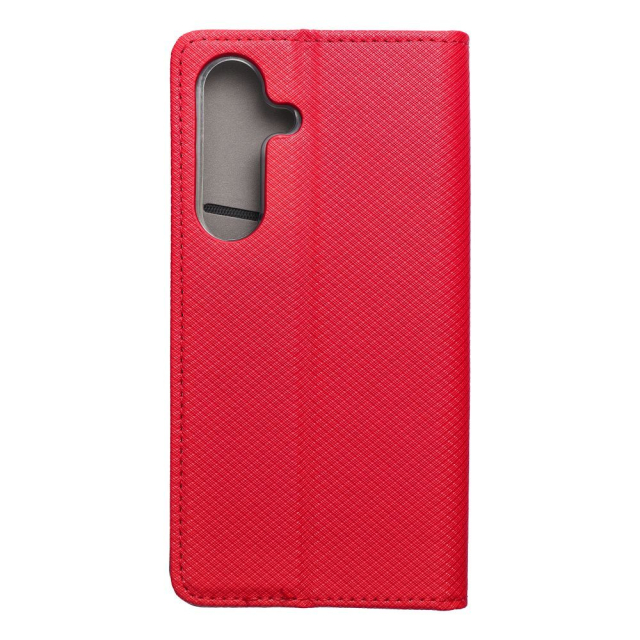 Otočné pouzdro pro Samsung S25 Smart Case Book, červené