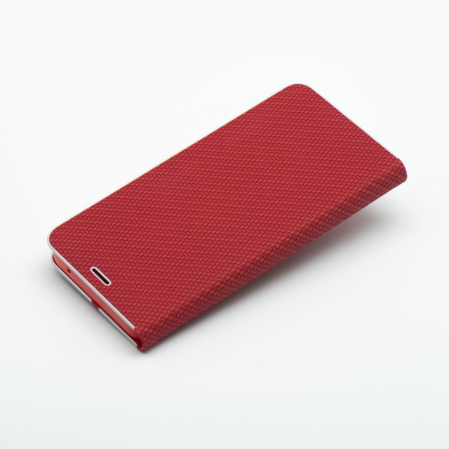 Otočné pouzdro pro Xiaomi Redmi NOTE 14 PRO 4G Luna Book Carbon red