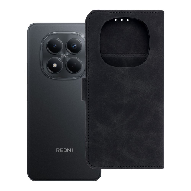 Otočné pouzdro pro Xiaomi Redmi NOTE 15 5G Tender Book, černé