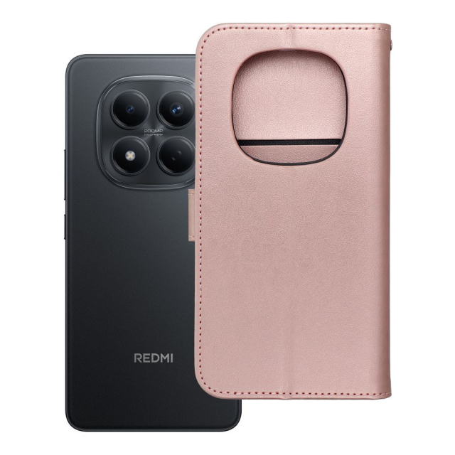 Otočné pouzdro pro Xiaomi Redmi NOTE 15 PRO 5G Mezzo Book „dreamcatcher“ v barvě růžového zlata
