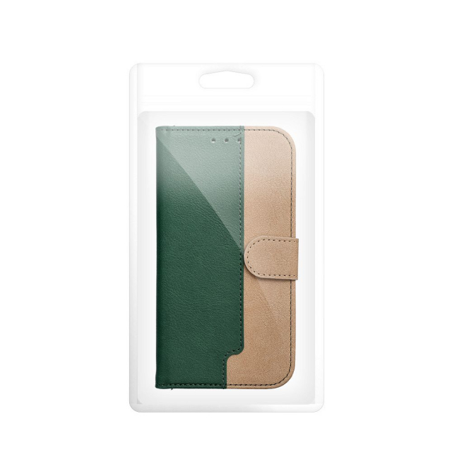 Otočné pouzdro pro Xiaomi Redmi NOTE 15 PRO 5G Split Book, zelené a zlaté