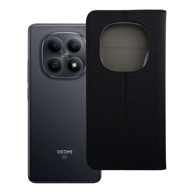 Otočné pouzdro pro Xiaomi Redmi NOTE 15 PRO PLUS 5G Sensitive Book, černé