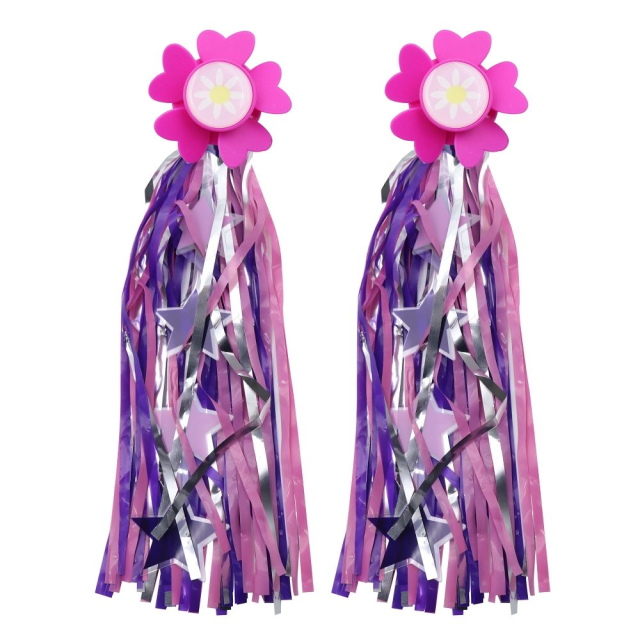 Ozdobné stužky na řídítka jízdního kola FSAKB-093-6, vícebarevné