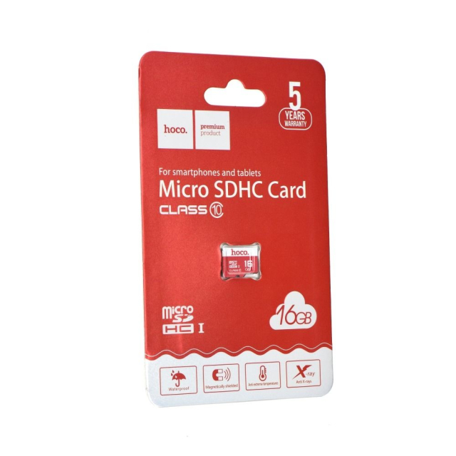 Paměťová karta HOCO microSD 16 GB, třída 10