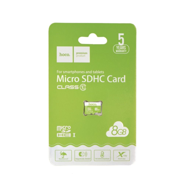Paměťová karta HOCO microSD 8 GB, třída 10
