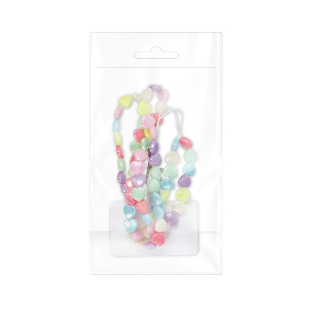 PIXIE Šňůrka na mobil, přívěsek na mobil / délka šňůrky 68 cm (34 cm v smyčce) / na krk – srdíčka