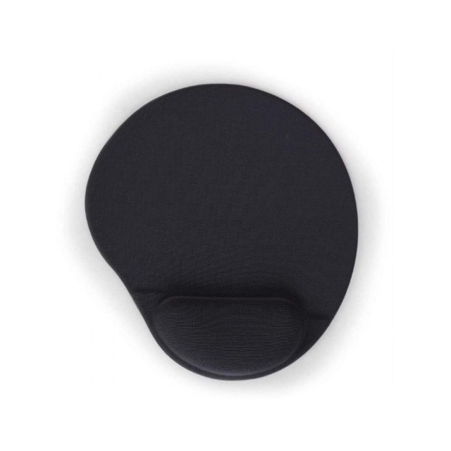 Podložka pod myš s opěrkou zápěstí MP-GEL-BLACK 260 × 220, černá