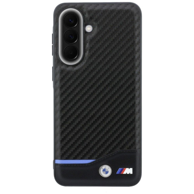Pouzdro BMW pro SAMSUNG A57 BMHCSA5722NBCK (PU Carbon) černé