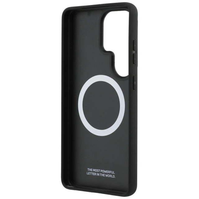 Pouzdro BMW pro SAMSUNG S26 Ultra BMHMS26L24CFMMK (magnetické kevlarové s logem) černé