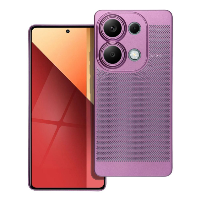 Pouzdro BREEZY pro XIAOMI Redmi Note 13 Pro 4G / POCO M6 Pro 4G, fialové