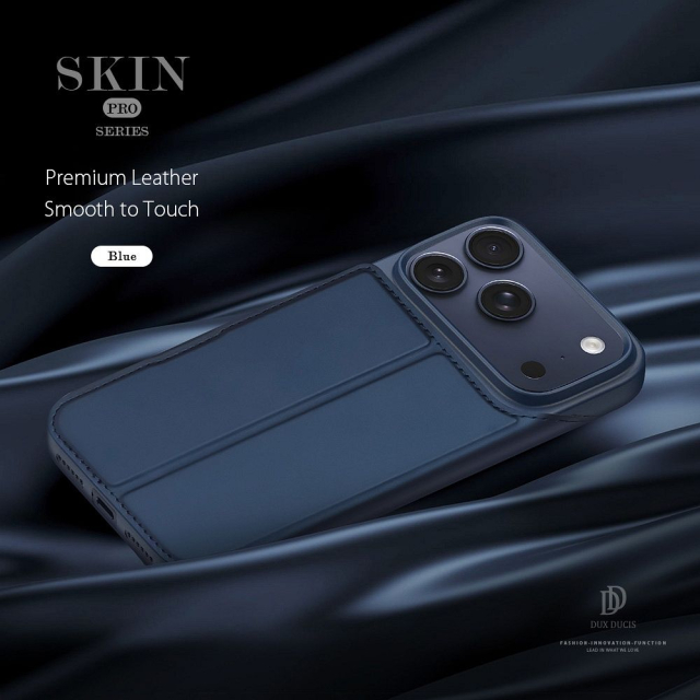 Pouzdro DUX DUCIS SKIN PRO pro iPhone 18 Pro / 17 Pro, modré