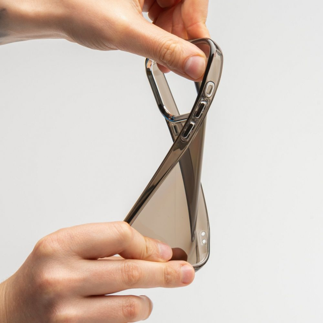 Pouzdro pro iPhone 15 PLUS, perlově černé