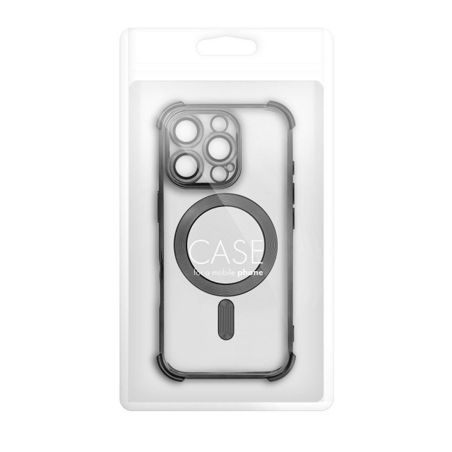 Pouzdro pro iPhone 17 AIR Antishock Electro kompatibilní s MagSafe, černé