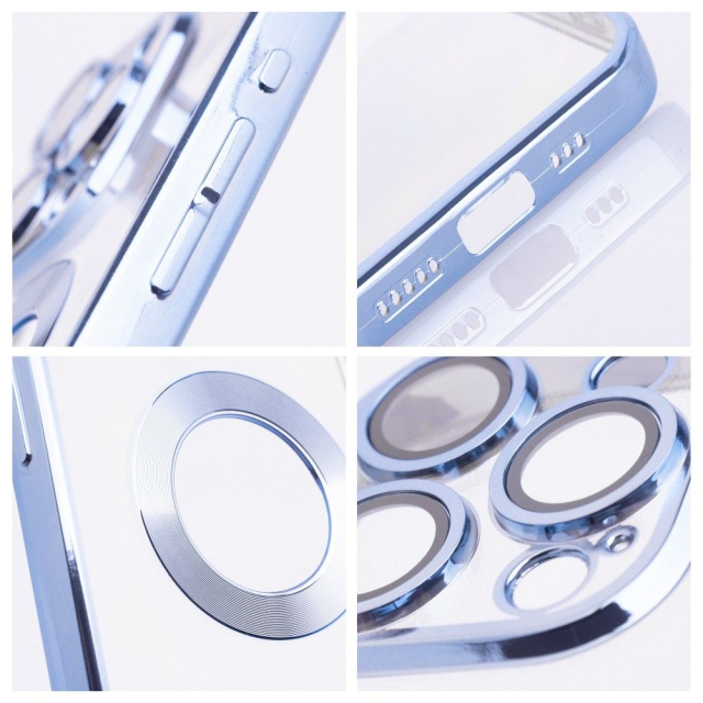 Pouzdro pro iPhone 17 AIR Glam modré