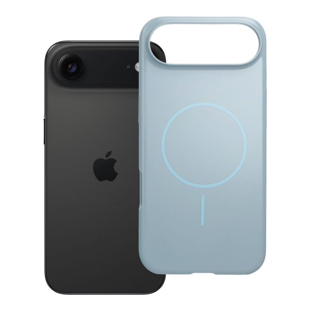 Pouzdro pro iPhone 17 AIR Glossy Mag Cover kompatibilní s MagSafe, barva mint