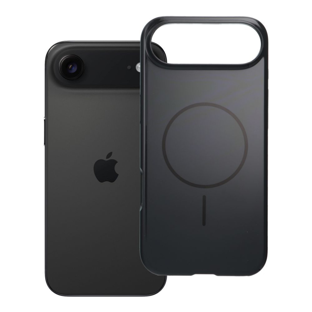 Pouzdro pro iPhone 17 AIR Glossy Mag Cover kompatibilní s MagSafe, černé