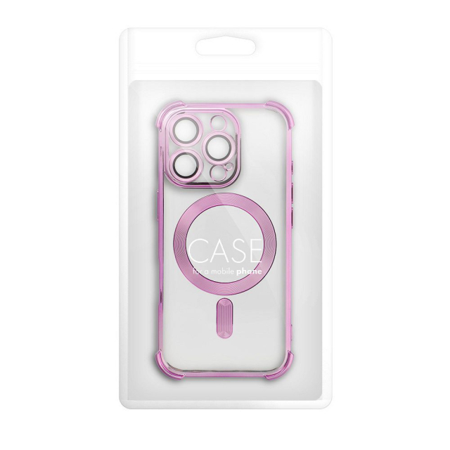 Pouzdro pro iPhone 17 AIR kompatibilní s MagSafe, Antishock Electro, fialové