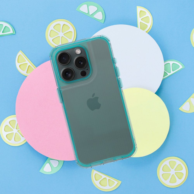 Pouzdro pro iPhone 17 AIR Matrix Clear, barva mint