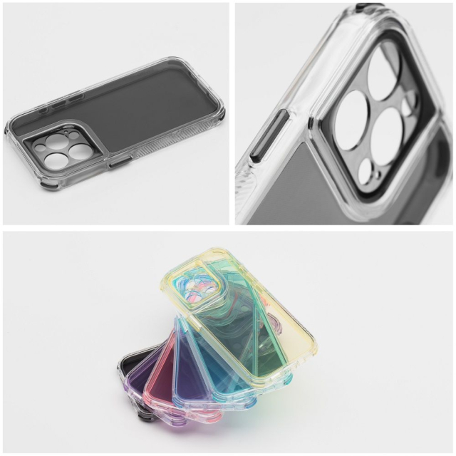 Pouzdro pro iPhone 17 AIR Matrix Clear, černé