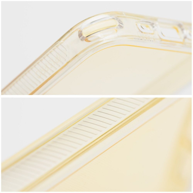 Pouzdro pro iPhone 17 AIR Matrix Clear, žluté