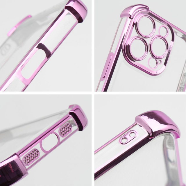 Pouzdro pro iPhone 17 Antishock, barva Electro purple