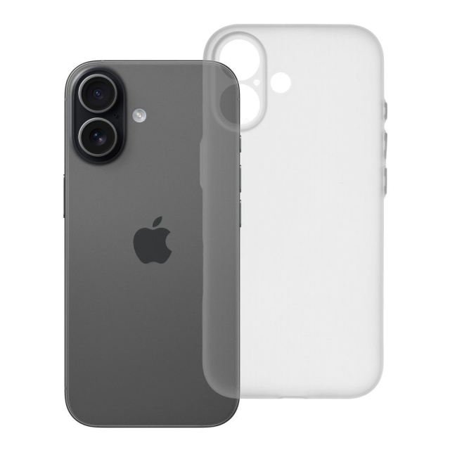 Pouzdro pro iPhone 17, ultratenké, matné, průhledné
