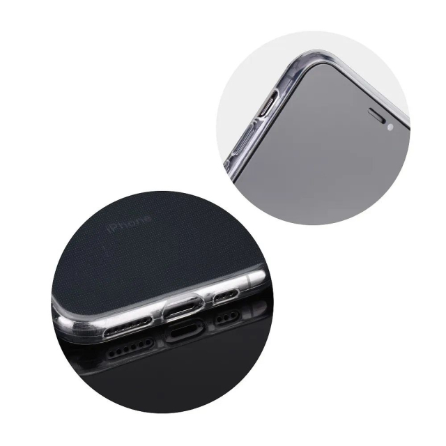 Pouzdro pro Motorola EDGE 70 – zadní kryt, ultratenké, 0,5 mm, průhledné