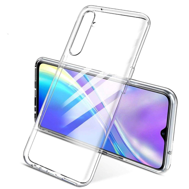 Pouzdro pro Realme 8 / 8 PRO – zadní kryt, ultratenké, 0,5 mm, průhledné