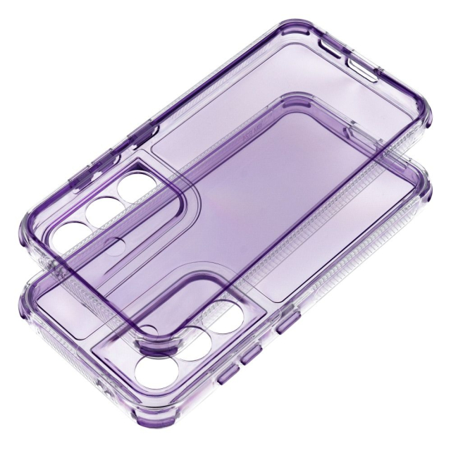 Pouzdro pro Samsung S25 FE Matrix Clear, světle fialové