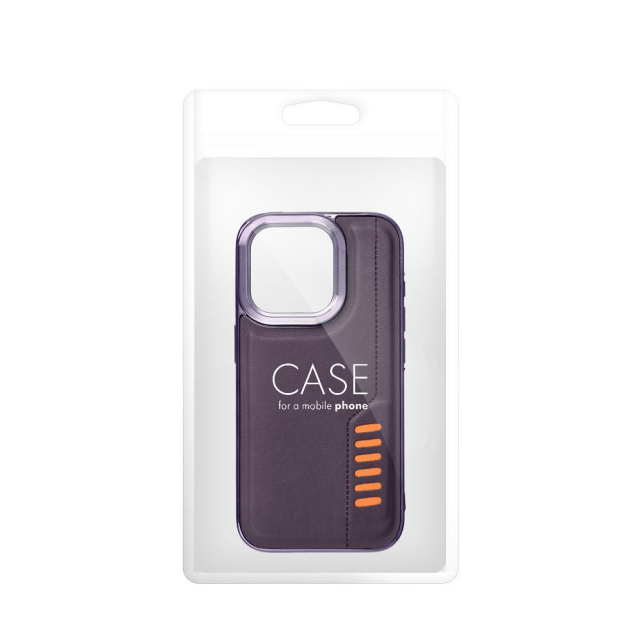 Pouzdro pro Xiaomi Redmi 13C / Poco C65 Milano, tmavě fialové